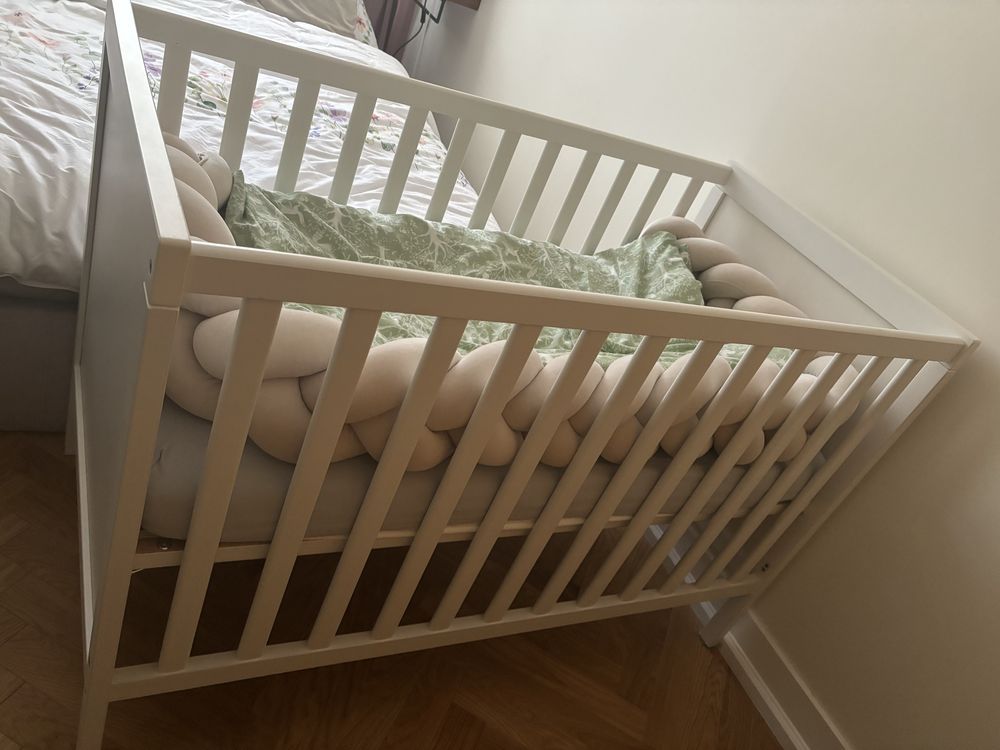 Lożeczko dziecięce Ikea Sundvik 120x600