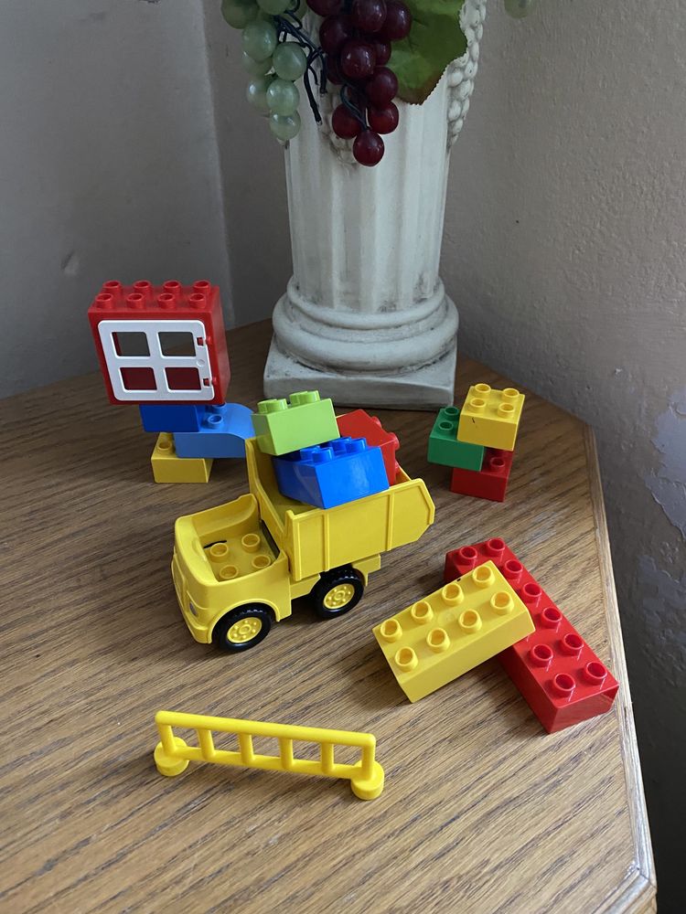 Klocki lego duplo mix konstrukcyjne wywrotka budowa