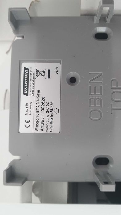 Warema Wisotronic sterownik 4kanałowy   Multisense stacja pogodowa