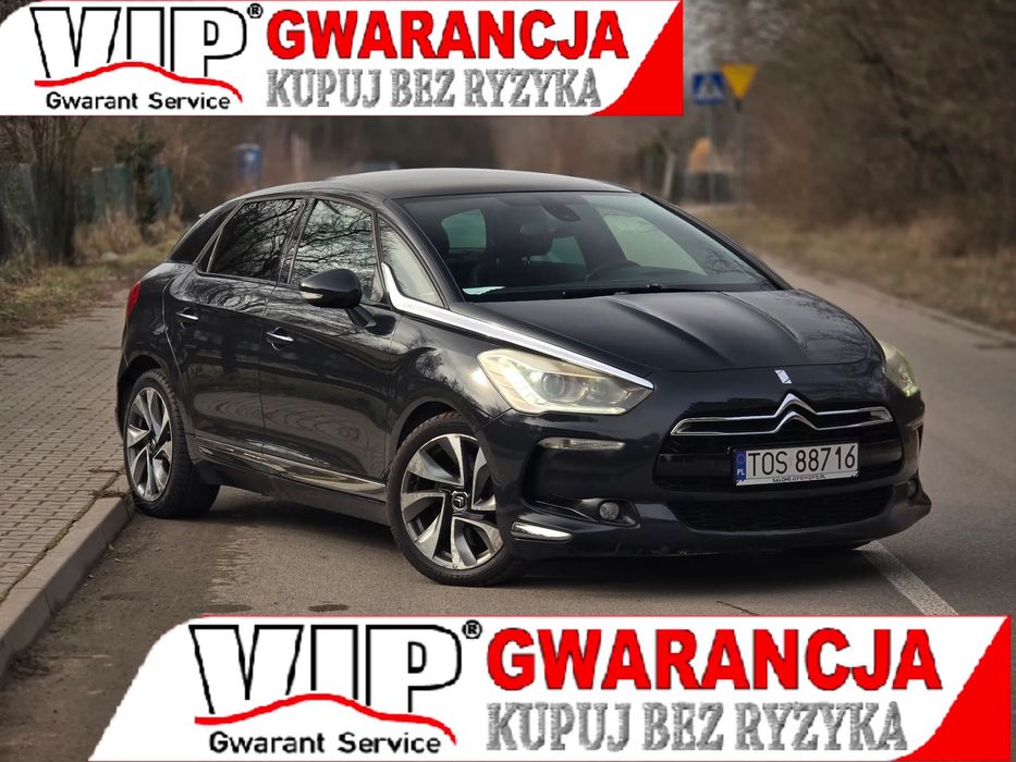 Citroën DS5 2,0D_163KM LED_Panorama_Nawi_Skóry/Alkantara_Kamera_Gwarancja_12m.