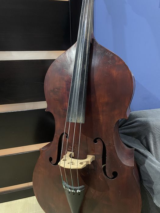 Całodrewniany kontrabas 3/4