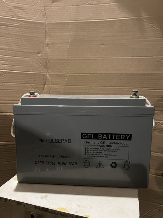 Акумулятор гелевий Pulsepad 12v 100ah
