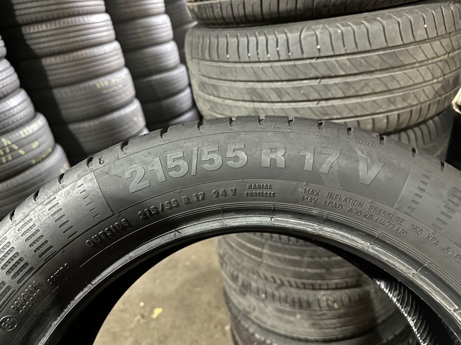 215/55/17 Continental ContiEcoContact 5 /4шт./літо/комплект: