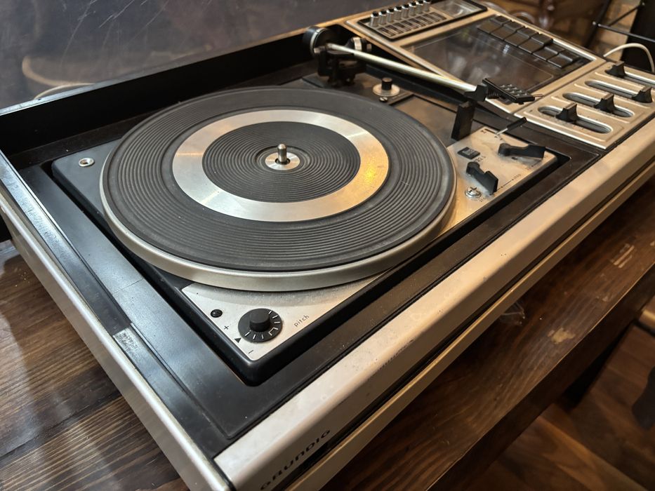 Grundig Studio 1620 klasyczny zestaw vintage z gramofon Dual