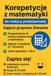 Korepetycje MATEMATYKA MATURA podstawa 2025/2026
