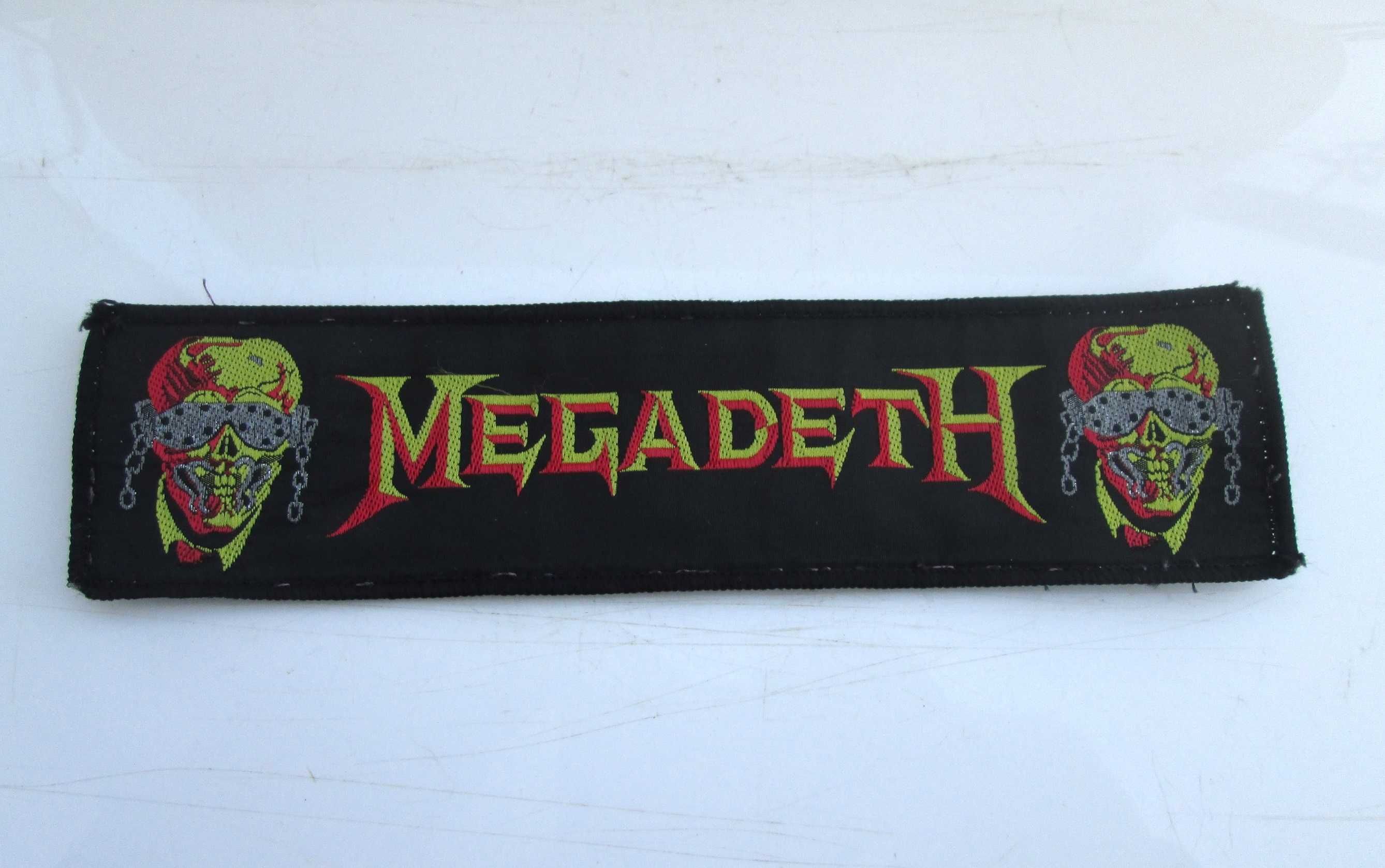 Vintage stripe patch Megadeth