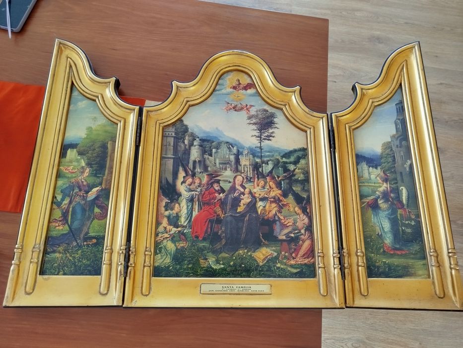 Tríptico replica de Mabuse, do Museu de Arte Antiga de Lisboa