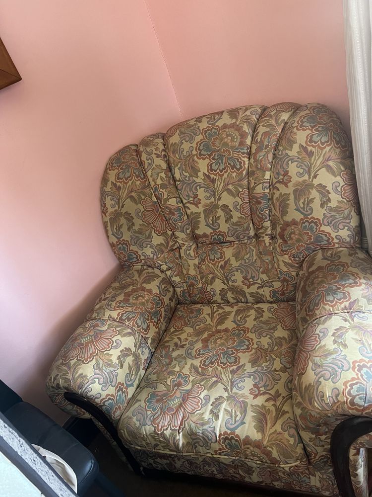 Conjunto de sofas en tecido