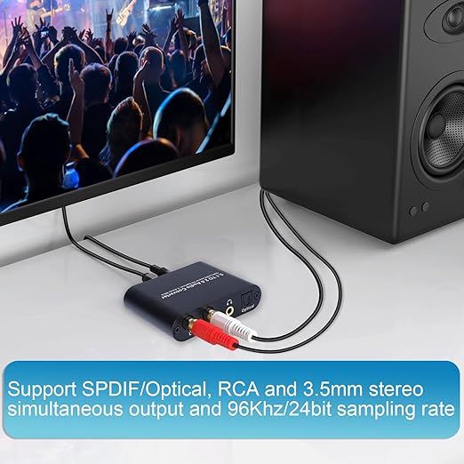 cyfrowy konwerter dac audio 5.1 x