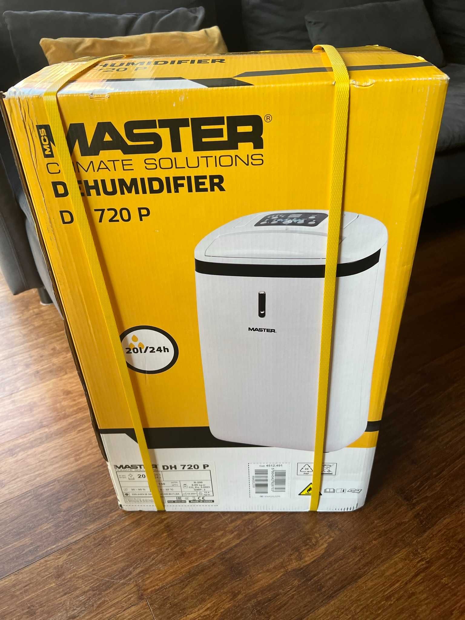 Osuszacz powietrza firmy Master DH 720 P