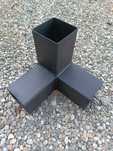 Łącznik narożnikowy do kantówek 10x10 100x100 Y 12x12 120x120 14x14