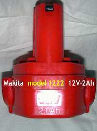 12V 2Ah Makita 1222 Bateria 12 V 2.0 Ah 2 Ah Akumulator do regeneracji