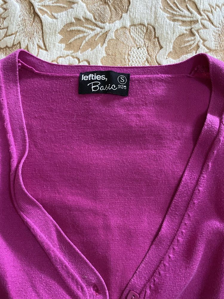 Casaco malha roxo NOVO