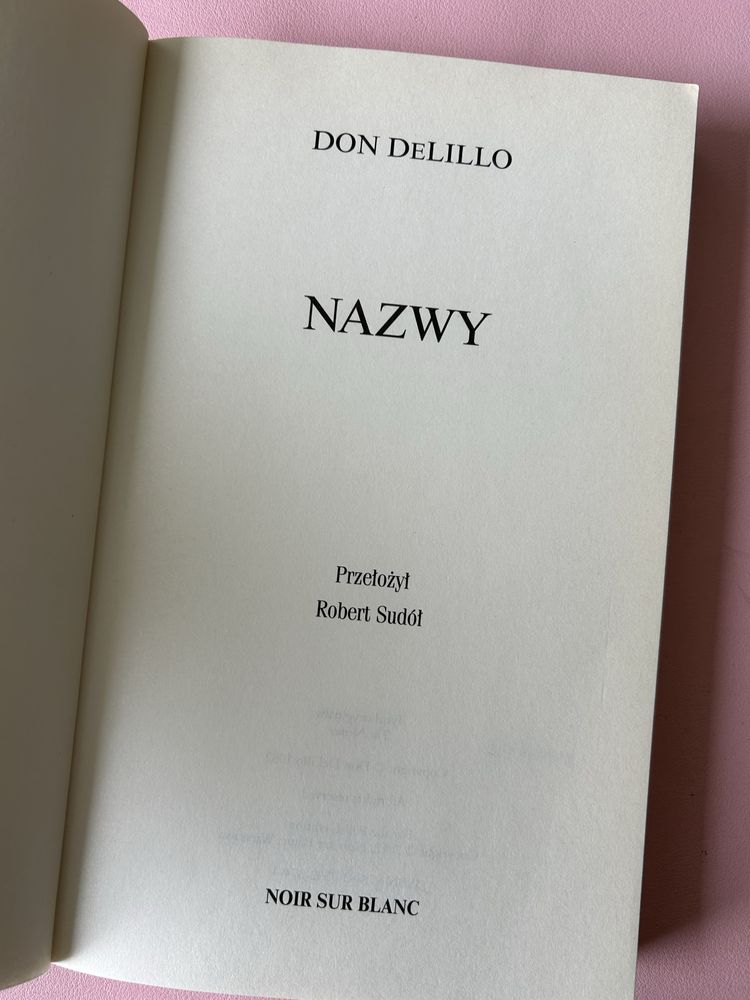 Don DeLillo - Nazwy