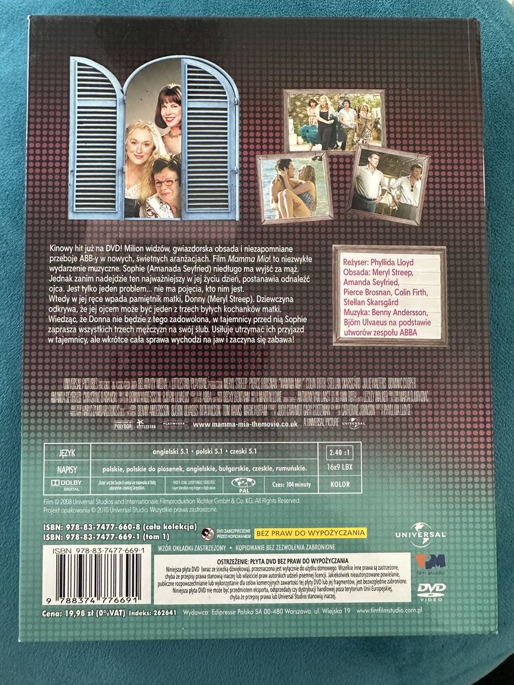 Film DVD „Mamma Mia”