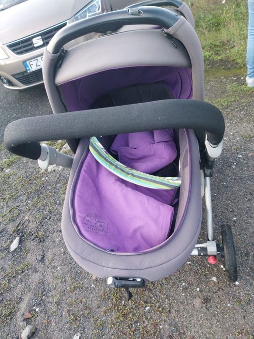 Wózek dla bliźniąt JANE Twin Two 3 w 1-gondola, spacerówka, nosidełko