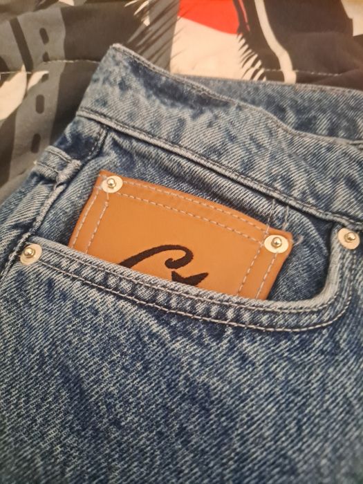 Corteiz C-Star denim jorts