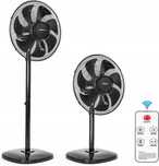 Wentylator Podłogowy Wiatrak Stojący Aigostar COOL Czarny 117CM