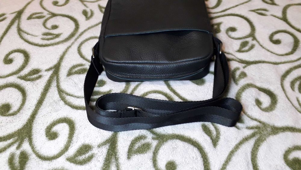 Шкіряна сумка чоловіча сумка через плече шкіряний клатч барсетка