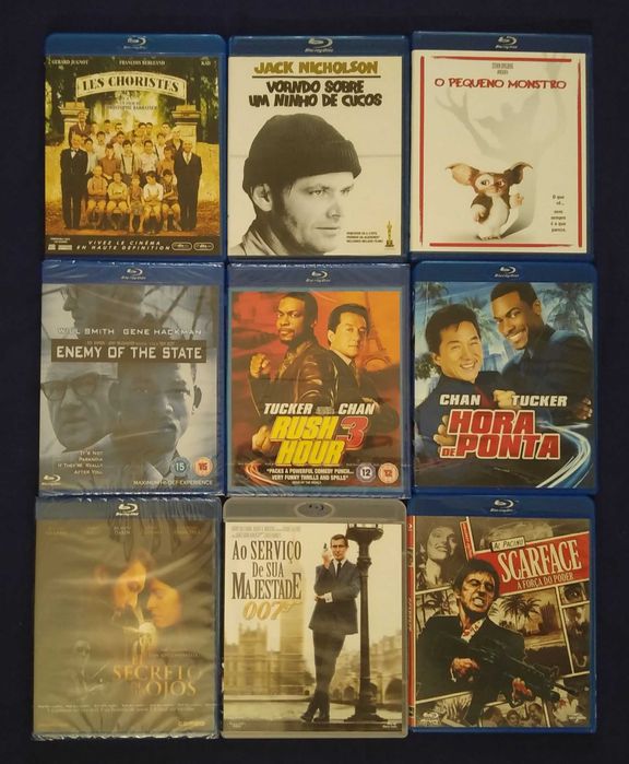 Conjunto de Blurays - Parte 3