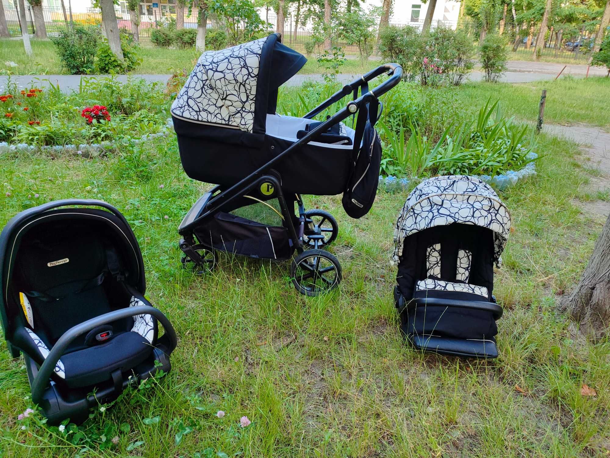 коляска peg-perego 3 в 1