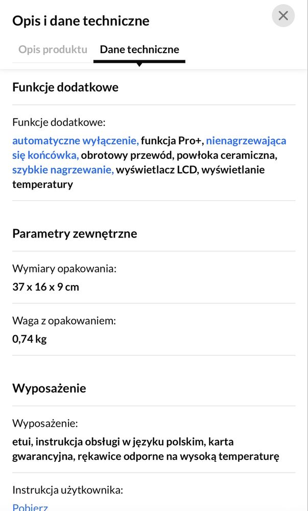 Lokówka remington keratin protect