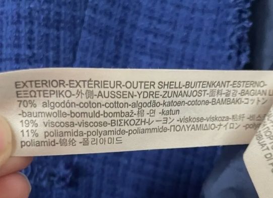 Żakiet Massimo Dutti rozmiar 38 boucle niebieski