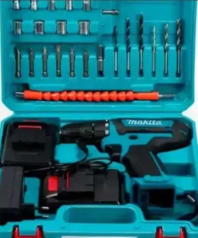 Шуруповерт 24В з набором інструментів запасний акумулятор