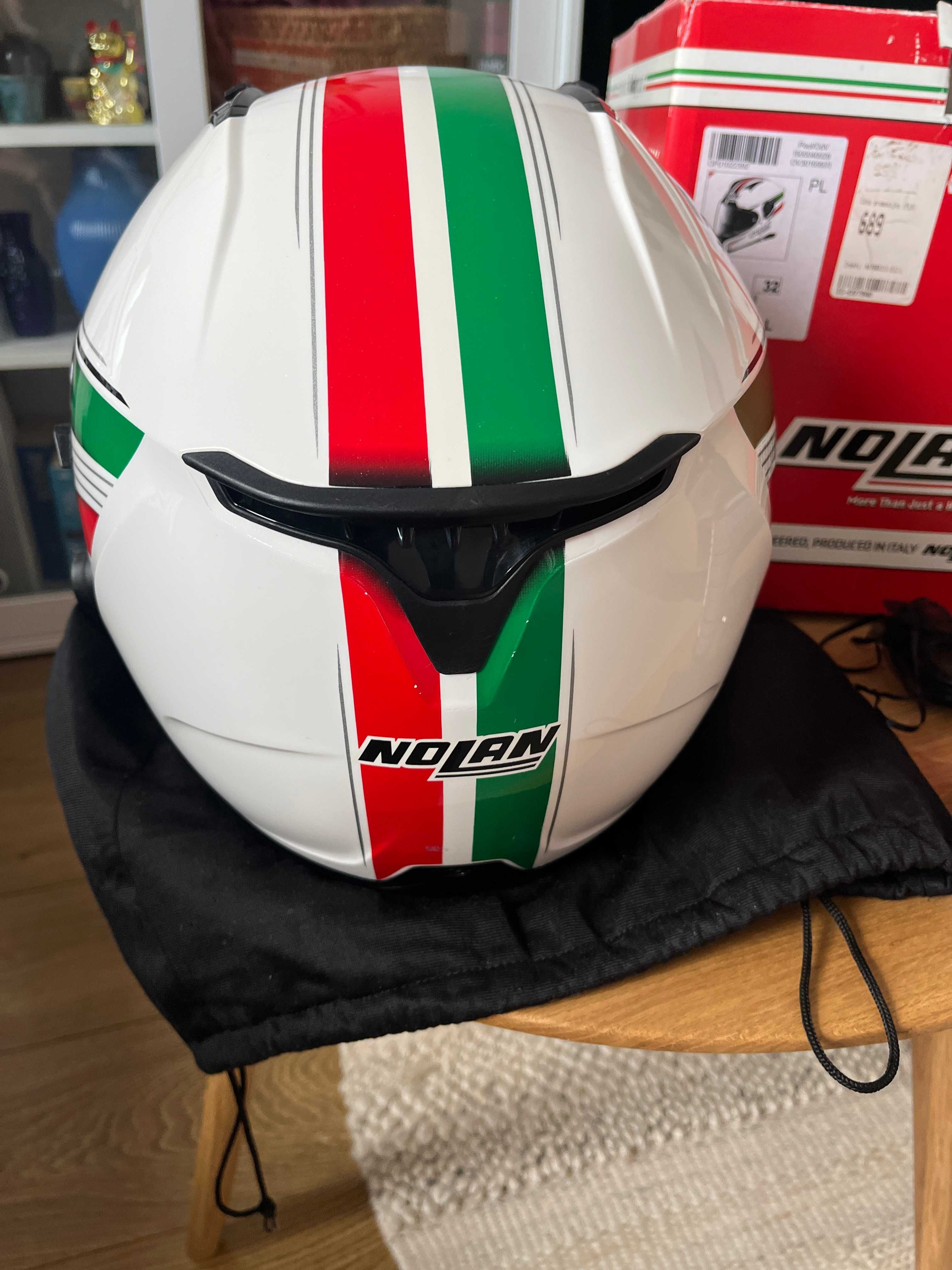 Kask motocyklowy Nolan N87 roz.L pinlock interkom Tconn