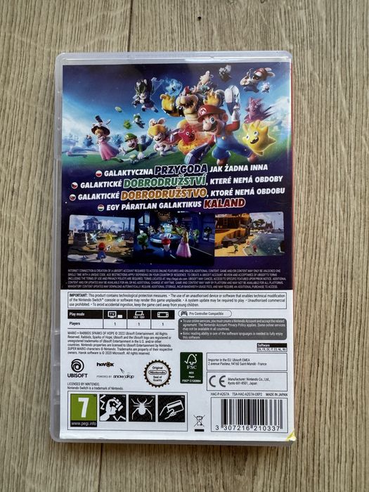 Nintendo Switch OLED + Mario Rabbids Sparks of Hope