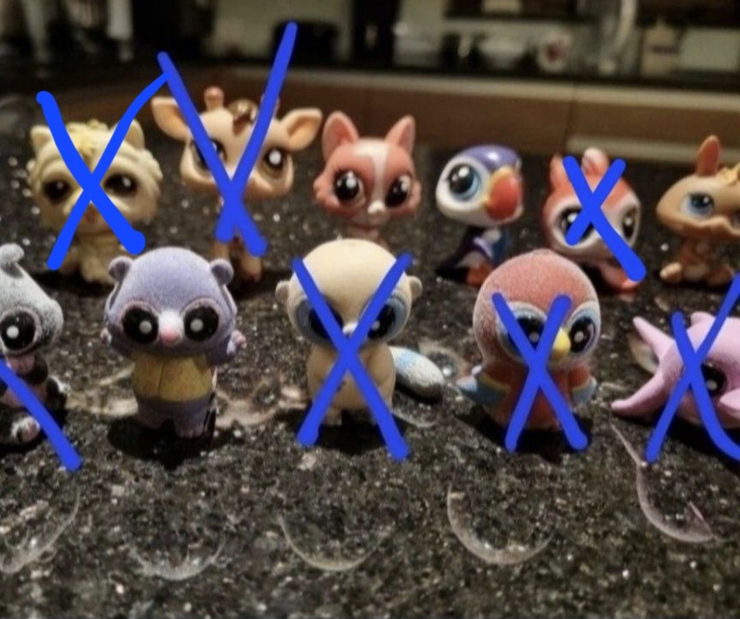Littlest Pet Shop kolekcja unikat okazja zwierzątka Yoohoo & Friends