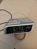Radio Sony z budzikiem