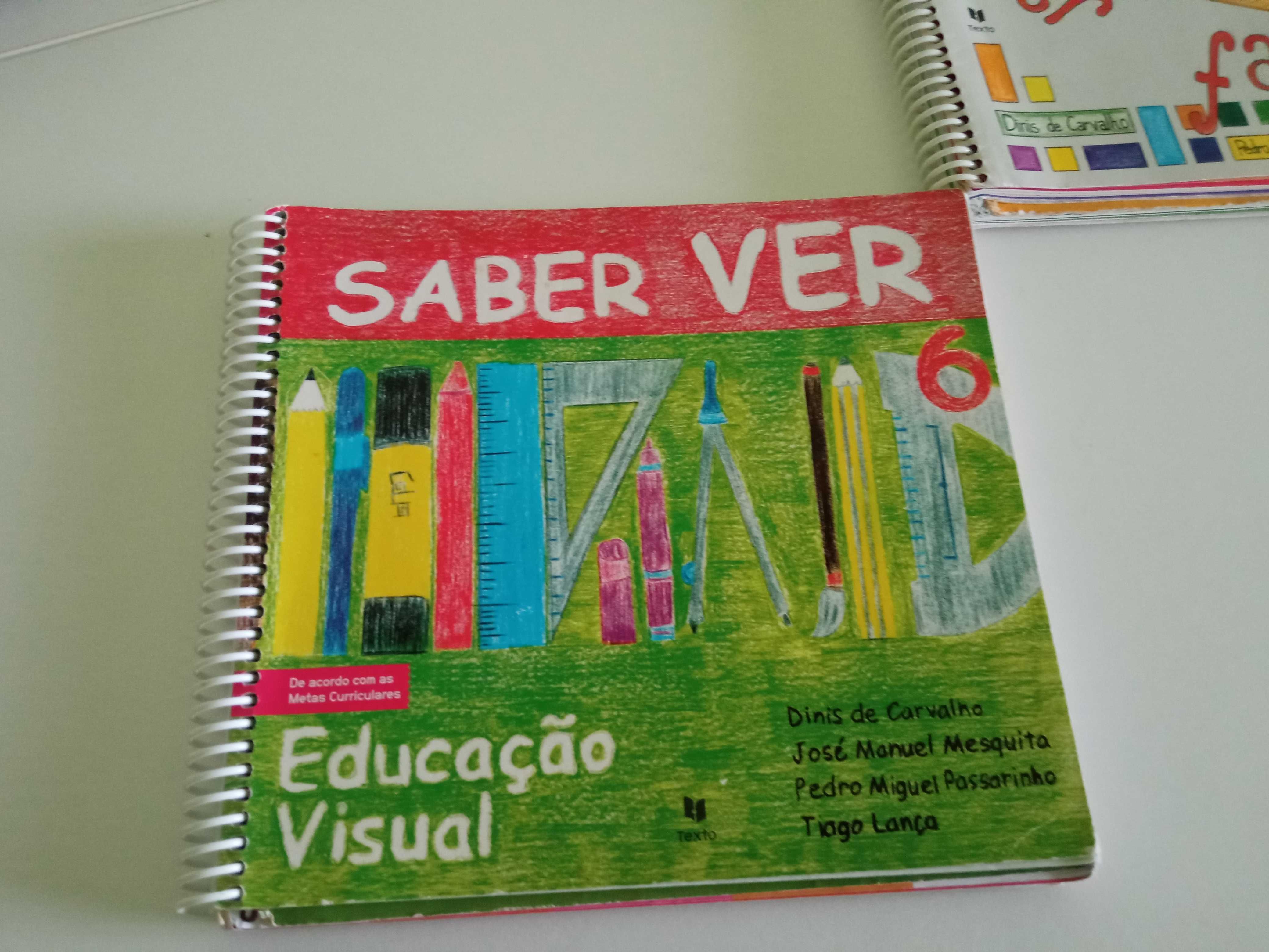 Livros Escolares 6º ano - 10€ cada disciplina. 35€ o conjunto