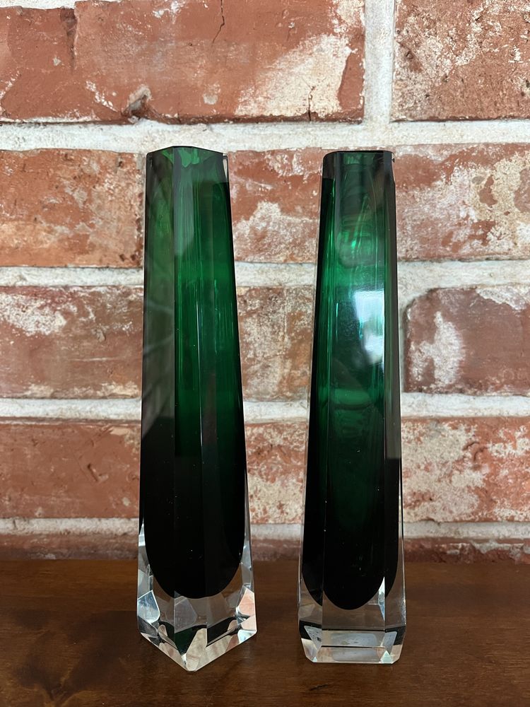 Wazon VEB KUNSTGLAS, Wasungen, Niemcy lata 60/70