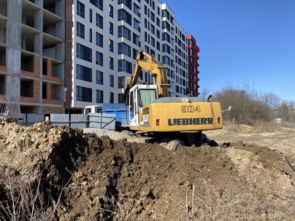 Оренда повноповоротного ескаватора