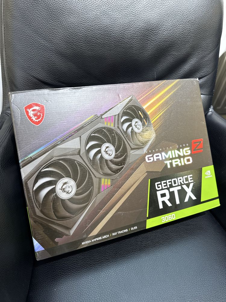 Відеокарта MSI GeForce RTX 3060 GAMING Z TRIO 12GB