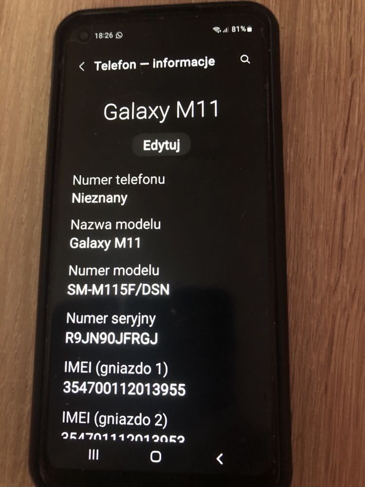 Samsung Galaxy M11