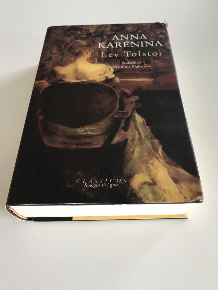 Livros Anna Karenina, O idiota, Crime e castigo