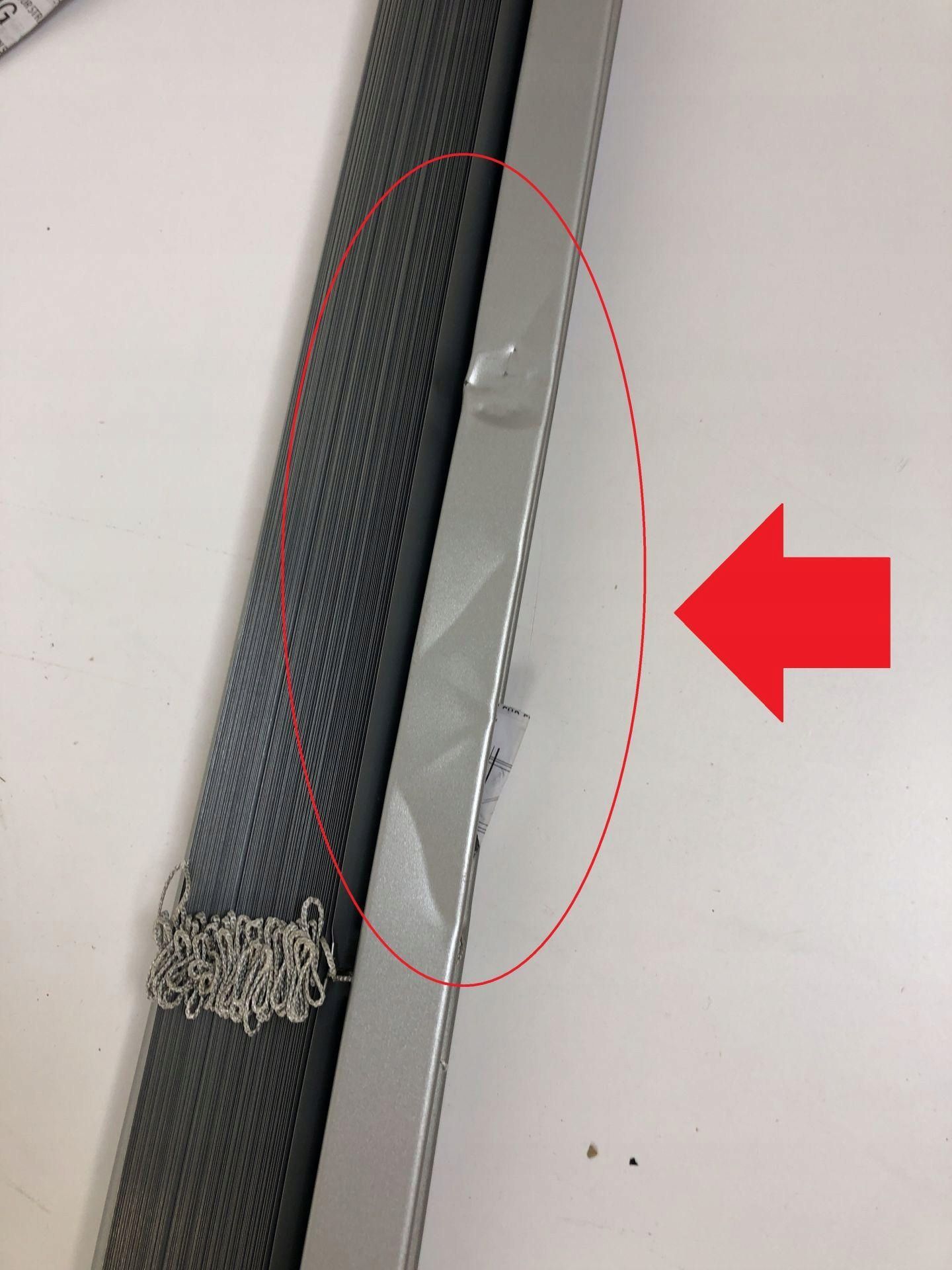 Aluminiowa żaluzja GARDINIA srebrna 200x175 cm ochrona przed słońcem