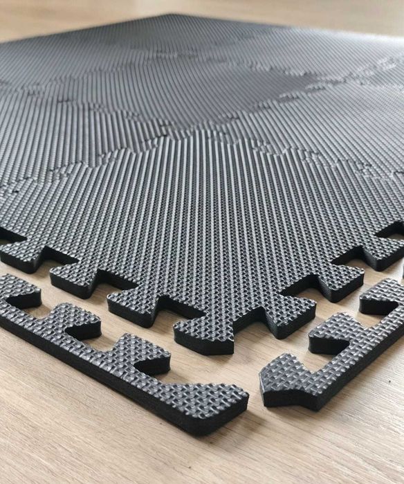 Mata puzzle piankowe 4,5m2 | 50szt do ćwiczeń jogi pod sprzęt siłownię