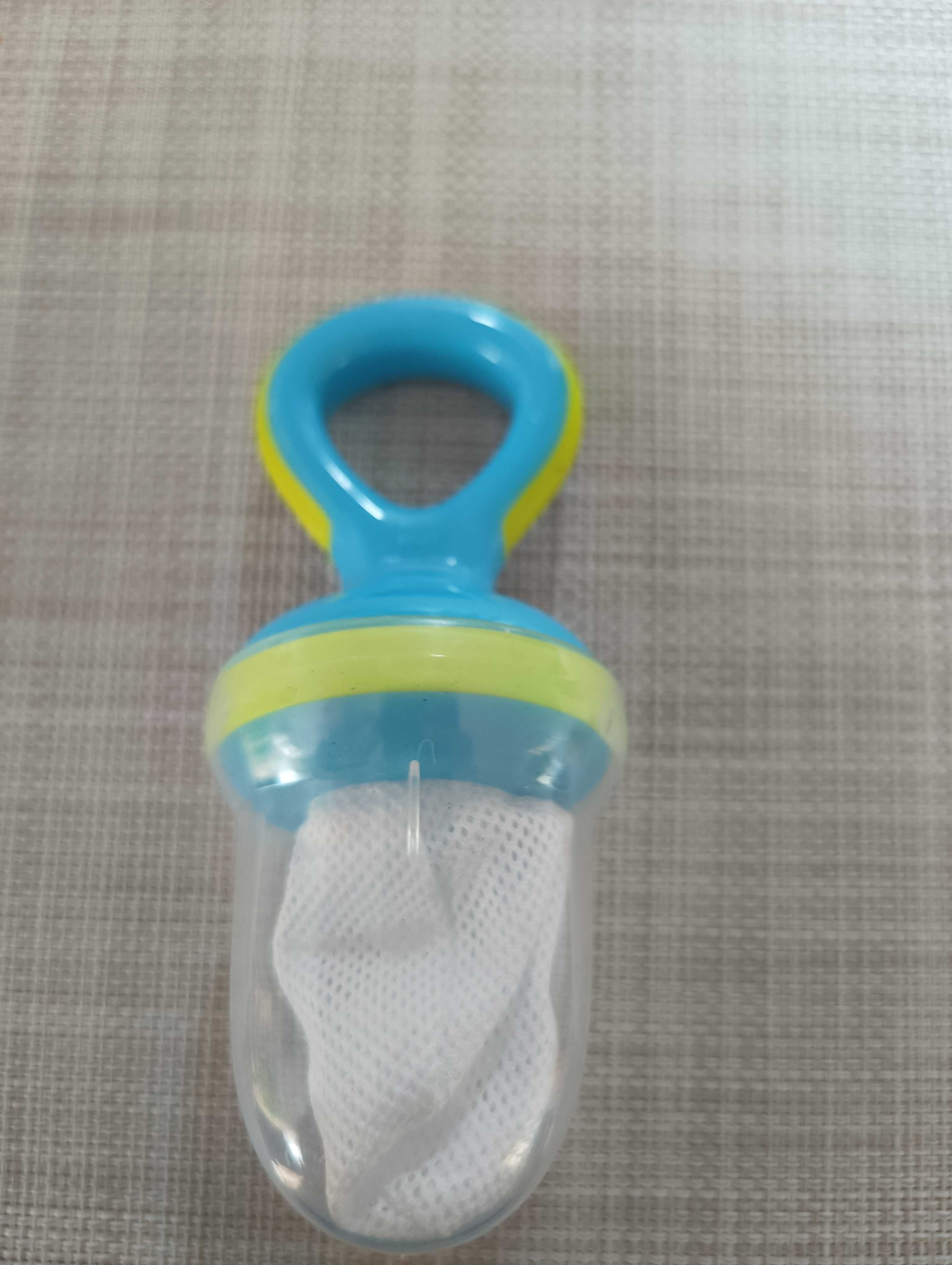 Nuby Gryzak do podawania pokarmu Nuby owoców z siateczką NOWE