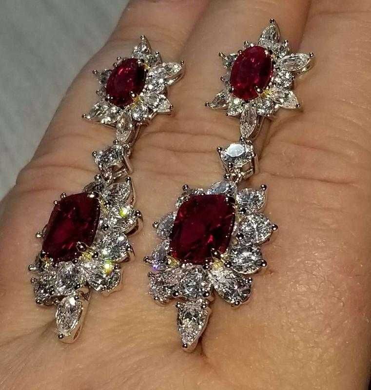 Серебряные серьги