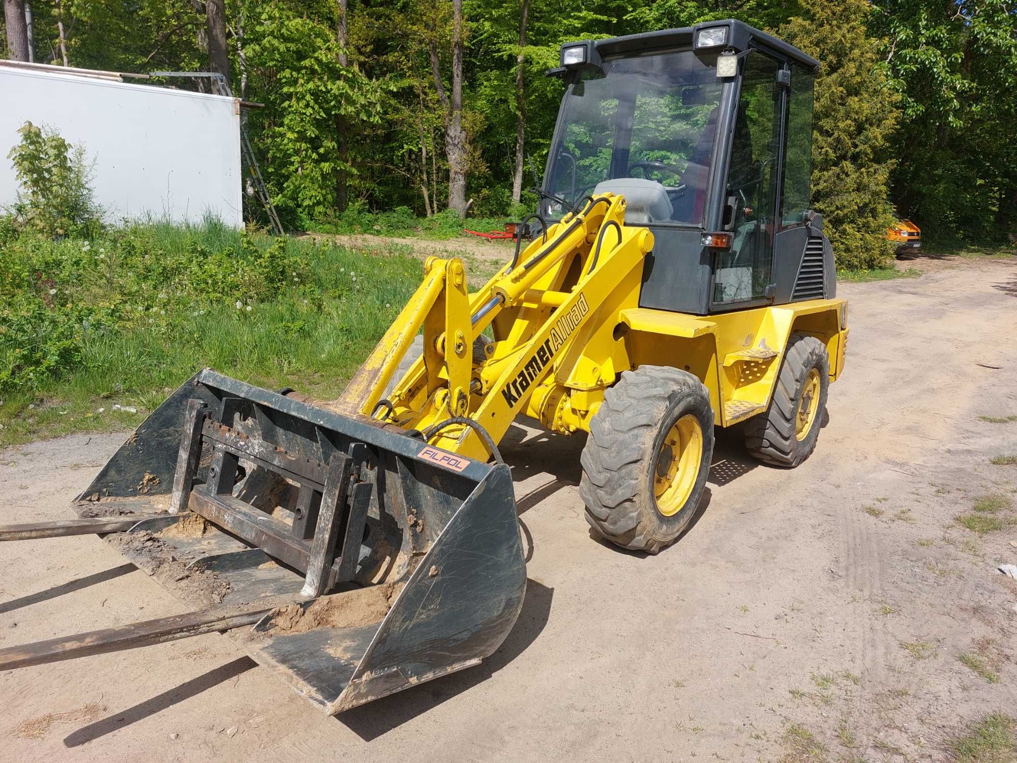 ładowarka KRAMER 320 420 koparka