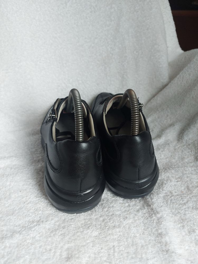Кроссовки ботинки joya 38p черные кожа ортопедические