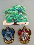 2 Logos patches bordados Termo adesivos -  Gilweel ParK - Novos