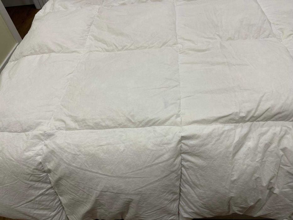 Edredão de penas quente (4) medida 150 x 190