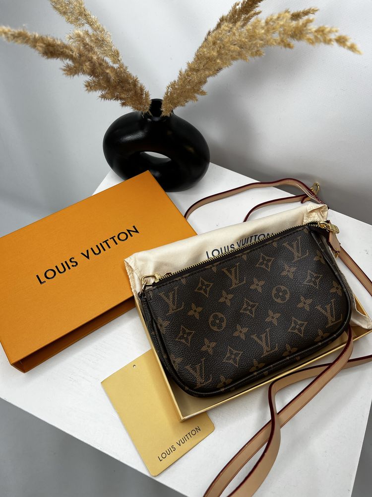 Сумочка клатч  в стилі  louis vuitton poshette