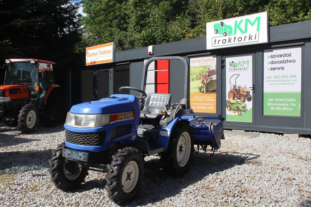 Traktor ISEKI TM170+Glebogryzarka Transport PL & EU |KM Traktorki