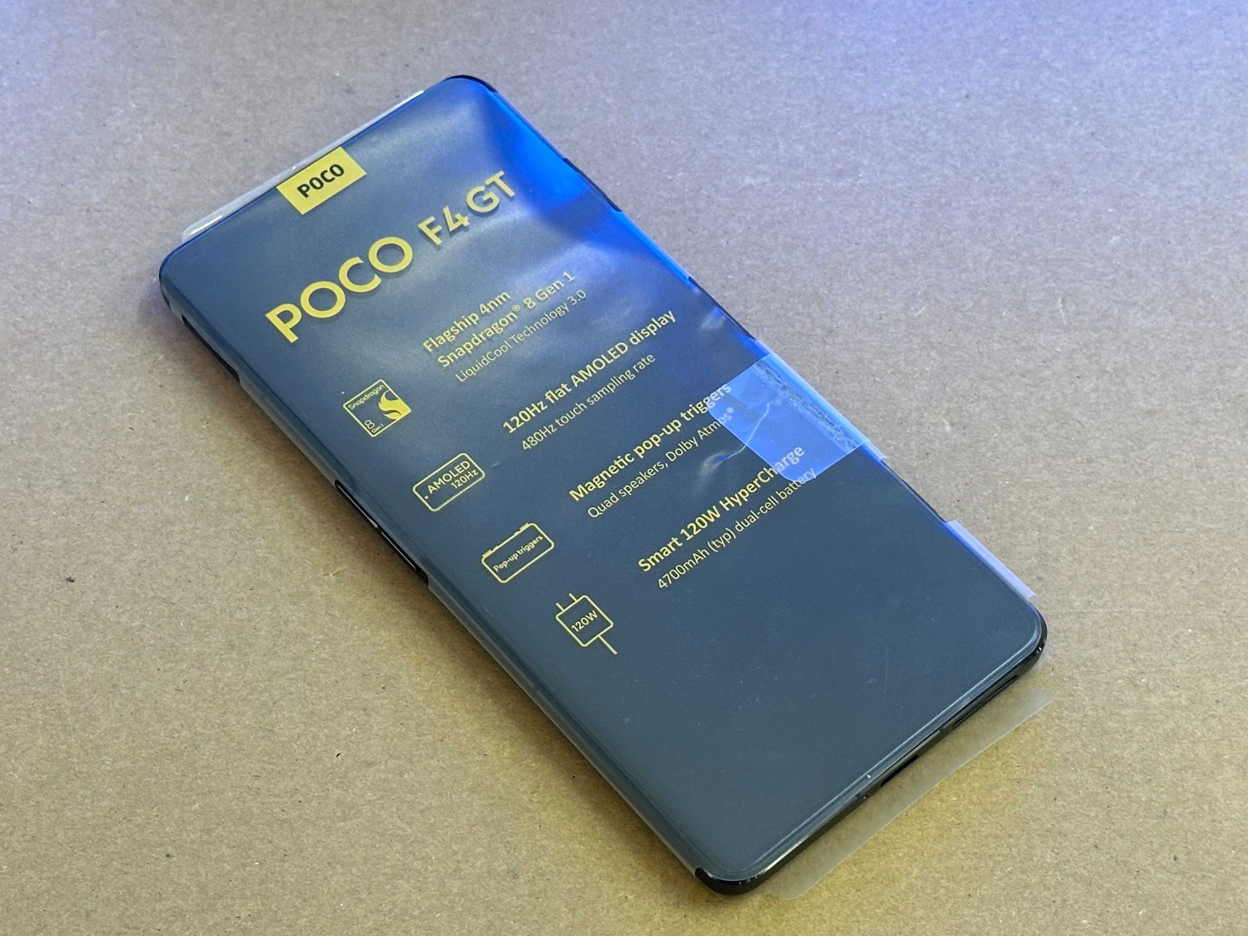 POCO F4 GT 8/128GB Czarny Dual sim  / RATY
