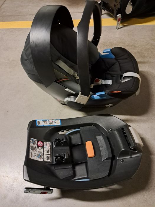 Fotelik Cybex dla niemowlaka/noworodka + baza ISOFIX do fotelika cybex